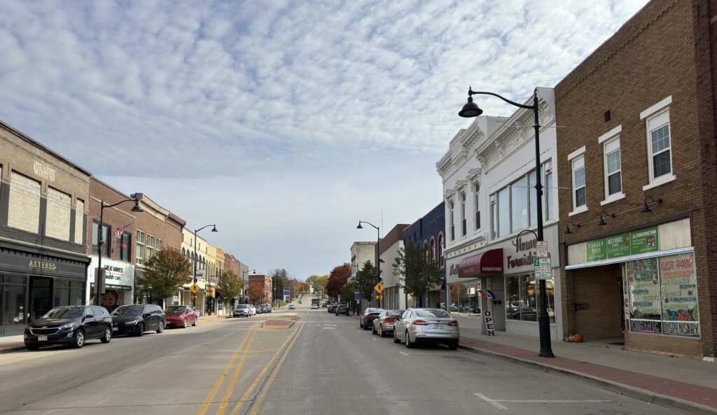 Small Wisconsin Downtown